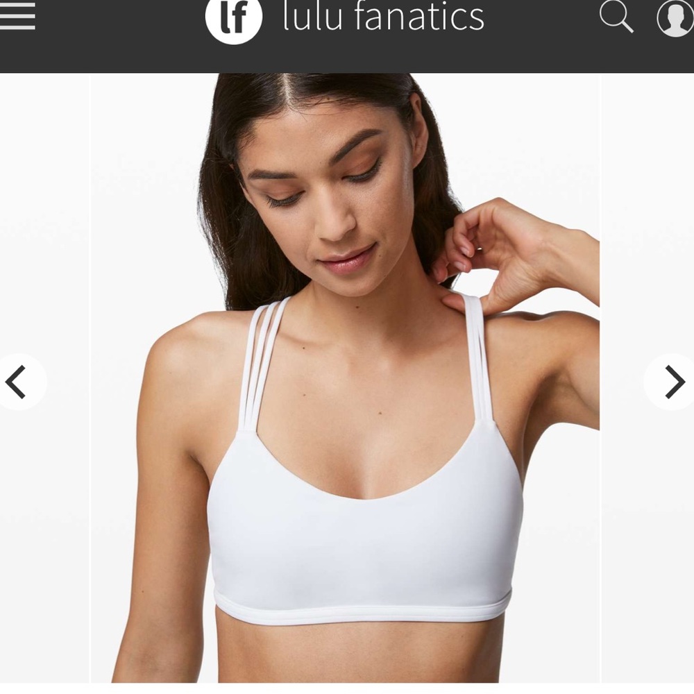Lululemon love knot bra size 6